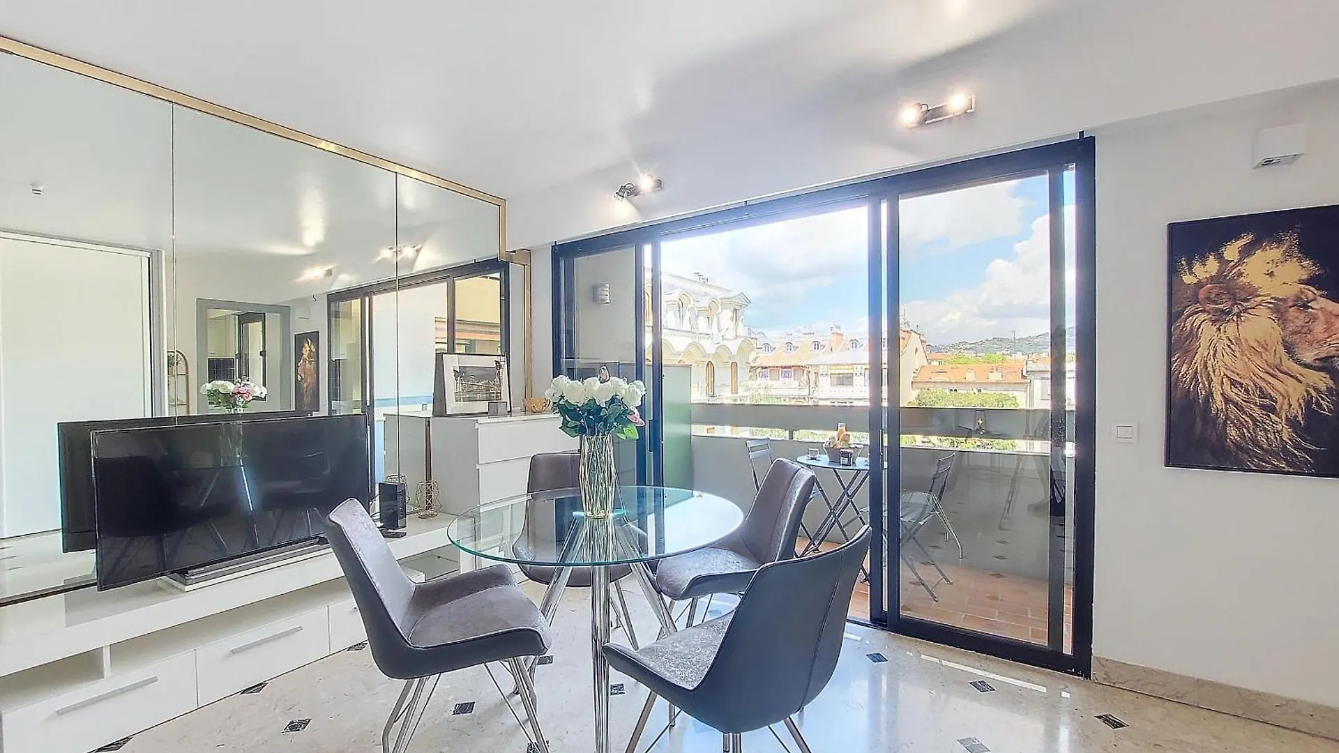 Apartment Nestor&Jeeves - Pop Art - Central - Balcony Nice
